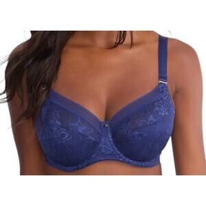 Fantasie FL102301 Fusion Lace Side Support Bra blue size 38I